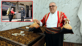 Fırat Nehri kenarında ağaçlardan toplanıp yapılan şerbete ramazan ilgisi