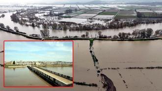 Edirne'de debisi artan Tunca'da 'kırmızı', Meriç'te 'turuncu' alarm verildi