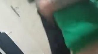 Üvey babanın, 9 yaşındaki çocuğa şiddeti kamerada