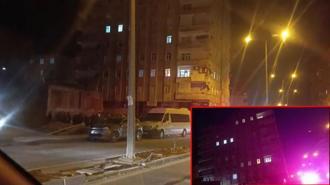 Zeminde kayma olduğu iddiasıyla 8 katlı bina tahliye edildi