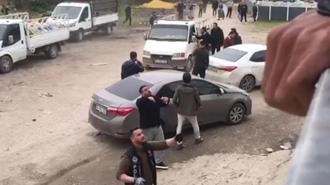 Hükümlüyü yakalamaya giden polise direndiler