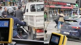 Maltepe'de trafikte kavga; gözaltına alınan 3 kişiye 540 bin lira ceza