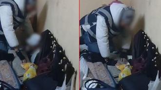 Cinsel istismar hükümlüsü halıların arasında saklanırken yakalandı