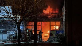 Kayseri’de mobilya atölyesinde yangın