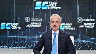 Bakan Uraloğlu: 5G hizmetlerini 2 yıl içinde ülkemizin her noktasında hizmete sunmayı hedefliyoruz