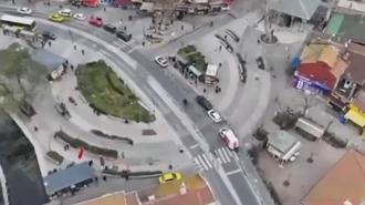 Beykoz’da dron destekli trafik denetimi: 58 sürücüye 190 bin lira ceza