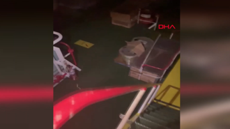 Karadeniz açıklarında vurulan Türk petrol tankeri telsizden yardım istedi