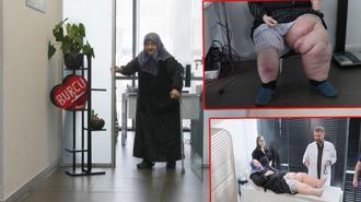 Fil hastalığıyla mücadele ediyordu; tedaviyle 2 haftada ayağa kalktı