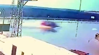 Otomobilin, defalarca takla attığı kaza kamerada; 2 yaralı