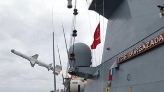 ATMACA gemisavar füzesi, hedefi tam isabetle vurdu