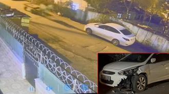 Arnavutköy'de başıboş at park halindeki araçlara çarptı