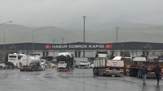 Orta Doğu’daki gerilime rağmen Habur Sınır Kapısı’nda ticaret trafiği kesintisiz sürüyor