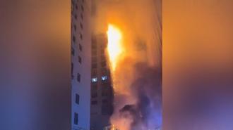 Çin'de yüksek katlı binada yangın: 3 ölü, 23 yaralı