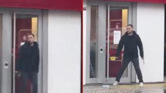 Beşiktaş'ta silahlı banka soygunu girişimi; güvenliğin boğazına bıçak dayayıp silahını aldı