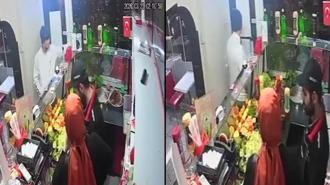 SMA’lı çocuk için konulan bağış kumbarasını çaldı; o anlar kamerada