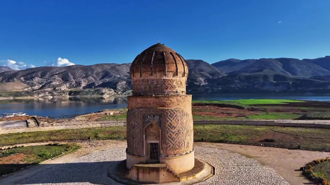 Hasankeyf’in tarihi yapıları ve manzarası dronla görüntülendi