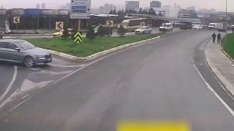 Küçükçekmece'de aracıyla ters şeritte ilerleyen sürücüye 31 bin lira ceza