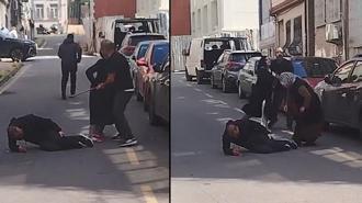 Fatih’te boşanma aşamasındaki çiftin yakınları arasında silahlı kavga: 2 yaralı