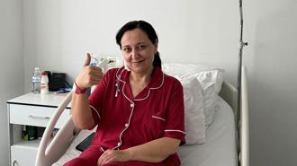 Özbek hasta, Türkiye'de sağlığına kavuştu