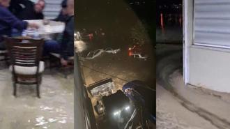 Osmaniye'de 2 kişinin öldüğü selin ilk anları cep telefonu kamerasında