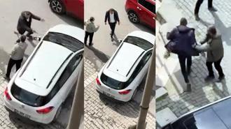 Avcılar'da ters yön kavgası; araya girenlere sinirlenen sürücü mahallelinin üzerine yürüdü