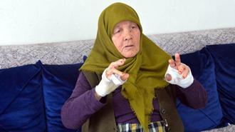 85 yaşındaki komşu kadını bıçakla yaralayıp bileziklerini gasbetti