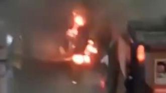 Taksim Metro İstasyonu'nda asansörde yangın