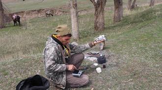 Yeni nesil çoban; dron ile sürüyü 30 saniyede topladı