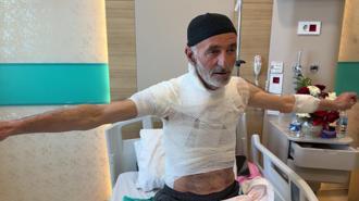 Güneş enerji sistemindeki arızayı tamir ederken içindeki sıcak su vücudunu yaktı