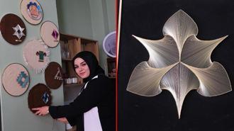 Evinin balkonunda başladığı filografi sanatını açtığı atölyesinde sürdürecek