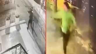 Kadıköy’de mekandan çıkarılan kişinin ateş açtığı anlar kamerada; polis bacağından vurarak yakaladı