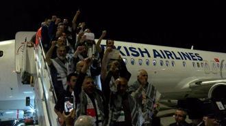 Sumud Filosu aktivistleri İstanbul'a geldi