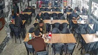 Başakşehir'de yiyip içip hesabı ödemeden kaçtılar; bitiremediği ayranı da yanında götürdü