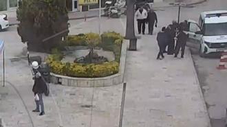 Polislerin ‘heimlich’ manevrası ile hayata tutundu; o anlar kamerada
