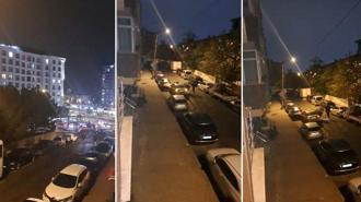 Eyüpsultan'de taksicinin boynuna ip geçirilerek gasbedildiği anlara ait yeni görüntüler ortaya çıktı