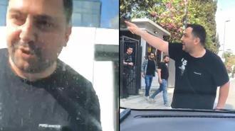 Üsküdar’da önünü kestiği aracın camını yumrukladı; 'Karakola gel' diye bağırdı