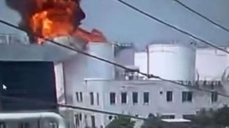Mersin'de biyodizel üretim tesisinde yangın; 1 ölü