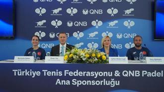 QNB Türkiye ve Türkiye Tenis Federasyonu’ndan padelin geleceği için iş birliği