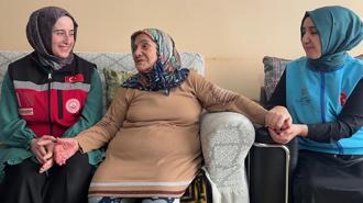 'Vefa' ziyaretiyle kapısı çalınan Mürvet nine: Devlet evimde, çok mutluyum