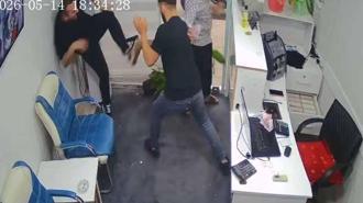 Hatay'da döviz bürosundaki silahlı saldırının görüntüleri ortaya çıktı