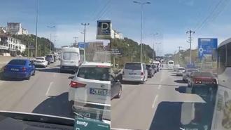 Ambulansa fermuar sistemiyle yol verdiler