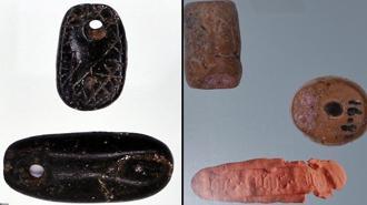 Anadolu ve Mezopotamya'da kullanılan 24 adet antik mührün makro fotoğraflarını sergilediler