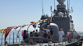 TCG Gurbet hücumbotu, Tekirdağ'da ziyarete açıldı