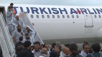 Sumud Filosu aktivistleri İstanbul'a geldi