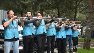 Tüf tüflü 'kurban yakalama timi' kaçan kurbanlıklara geçit vermeyecek