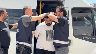 Söke'deki çifte cinayetin şüphelisinin yakalandığı anlar dronla görüntülendi