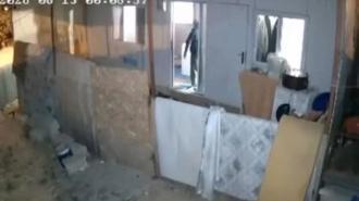 Gaziantep’te 4.6 büyüklüğündeki deprem anı kamerada
