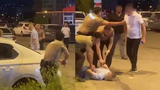 Kesici aletle bekçilere saldıran şüpheli, bacağından vurularak yakalandı
