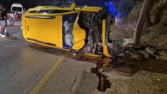 Bodrum’da taksi ile motosikletin çarpıştığı kazada ölü sayısı 2'ye çıktı