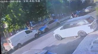 Kağıthane’de test sürüşünde lüks otomobille cipe çarpıp kaçtı; 174 bin lira ceza yazıldı